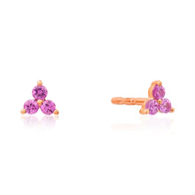 Gemstone Stud Earrings