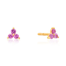 Gemstone Stud Earrings