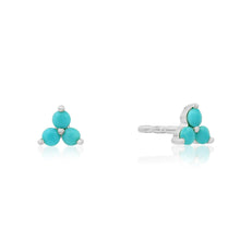Gemstone Stud Earrings