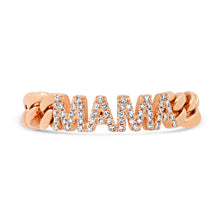 Pave Diamond Mama Chain Ring