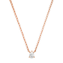 Delicate Diamond Solo Shape Necklace
