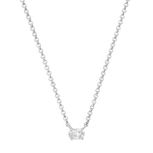 Delicate Diamond Solo Shape Necklace