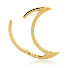 High Polish Crescent Moon Charm Clip Holder Enhancer