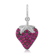 Semi Precious Strawberry Charm