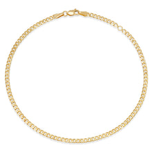 Mini Gold Cuban Link Anklet