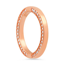 Large Double Sided Round Diamond Charm Clip Holder Enhancer