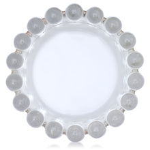 Vintage Large Clear Glass Jewelry Dish