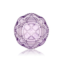Vintage Medium Purple Glass Jewelry Dish