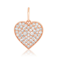 Full of Love Diamond Heart Charm