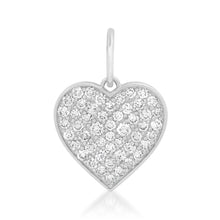 Full of Love Diamond Heart Charm