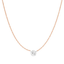 Devine Floating Diamond Necklace