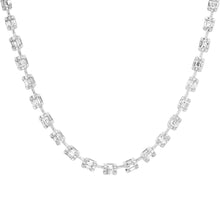 Caught My Eye Diamond Illusion Tennis Necklace