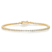 The Perfect Three Prong Diamond Tennis Bracelet