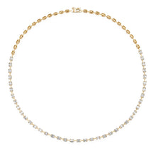Caught My Eye Diamond Illusion Tennis Necklace