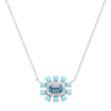 Gemstone & Diamond Garden Party Necklace
