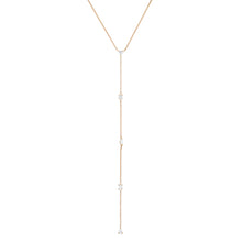 Perfect Your Plunge Multi Shape Diamond Lariat