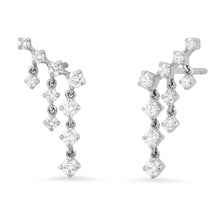 Easy to Love Cascading Diamond Stud Earrings