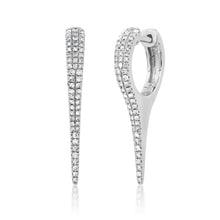 To the Point Diamond Dagger Earrings
