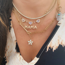 Moonstone Trio with Diamonds Necklace