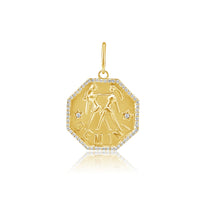 What's Your Sign Diamond Zodiac Charm
