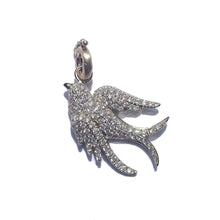Semi Precious Small Birdie Charm