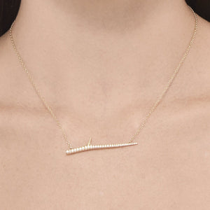 Diamond Thorn Necklace