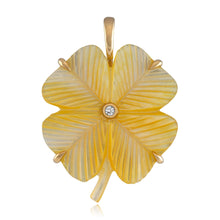 Luminescent Clover Charm