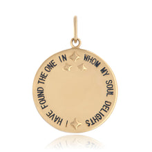 My Bashert Gold Coin Charm
