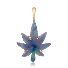 Luminescent Mary Jane Leaf Charm