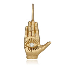 Hamsa Ladyfinger Charm