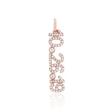 Custom Diamond Date Charm