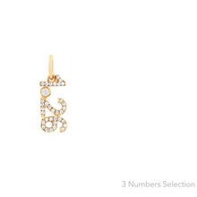 Custom Diamond Date Charm