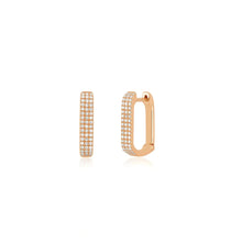 Diamond Jumbo Lola Huggie Earrings