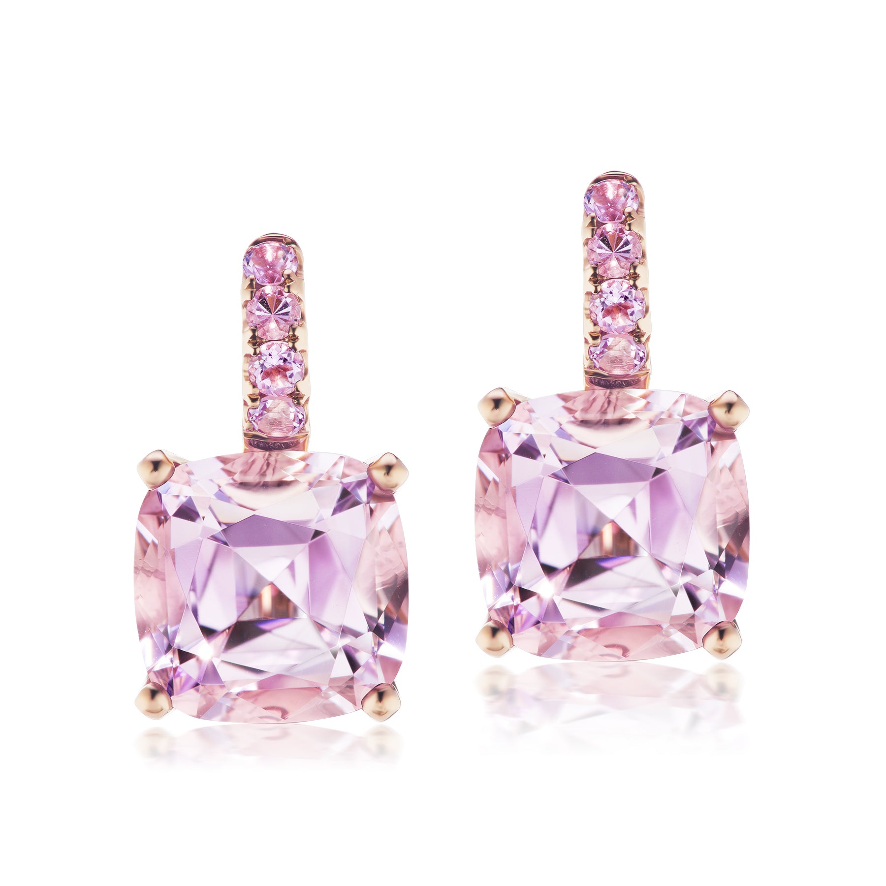 Cirque Color Candy Drop Earrings with Light Amethyst