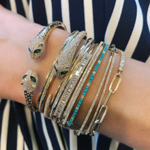 Best of Both 50/50 Diamond Tennis and Chain Bracelet