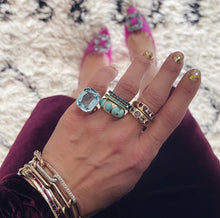 Turquoise Oval Nomad Dome Ring