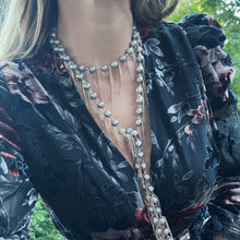 Fresh Water Pearl Chain Fringe Necklace