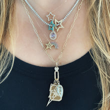 Open Diamond Star Twinkle Necklace