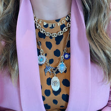 Evelyn Baguette Bird Charm Pendant