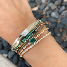 Gemstone Classic Tennis Bracelets