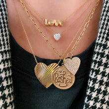 The Zoey Opal Heart Necklace