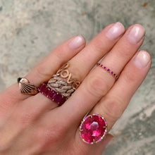 The Margaret Fluted Heart Ring