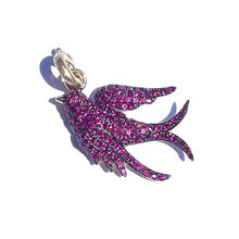 Semi Precious Small Birdie Charm