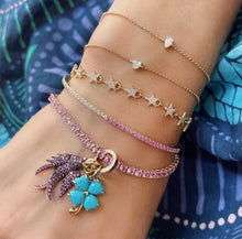 Semi Precious Small Birdie Charm