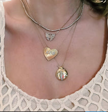 Diamond Mama Ladybug Necklace