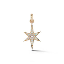 Stella Celestial Starburst Pendant Charm