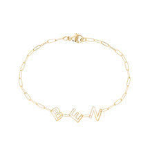 Personalized Chain Letter Bracelet
