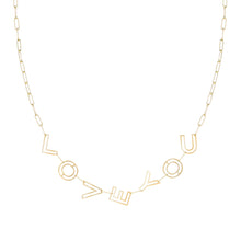 Personalized Chain Letter Necklace