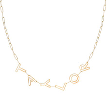 Personalized Chain Letter Necklace