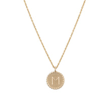 Mini Imperial Disc Pendant Necklace